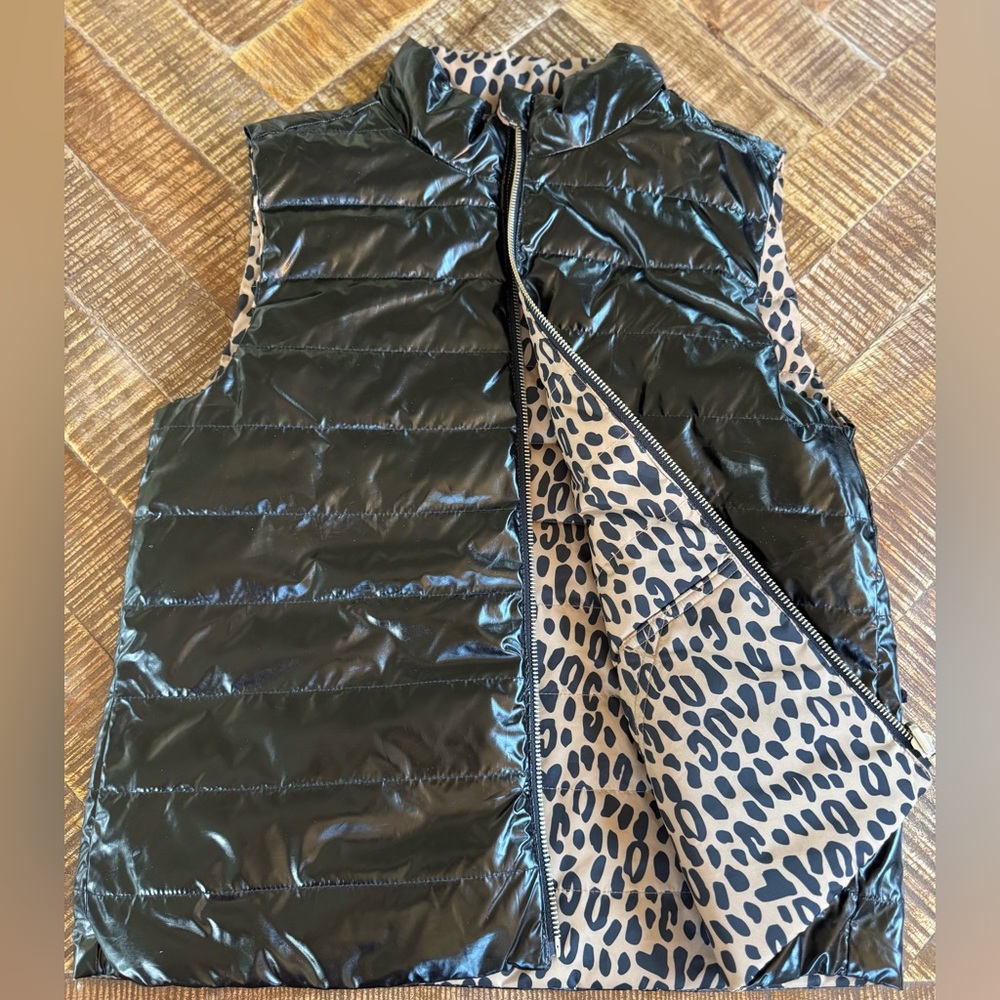 J. Crew Girls Reversible Vest XL